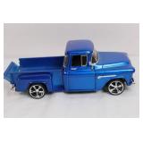 1:24 Scale 1955 Chevy Stepside Diecast Model Truck Blue 1:24 Scale 1955 Chevy Stepside Diecast Model Truck Blue