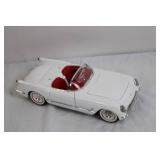 Die-Cast 1953 Chevrolet Corvette Convertible Model Car with Red Interior Die-Cast 1953 Chevrolet Corvette Convertible Model Car with Red Interior