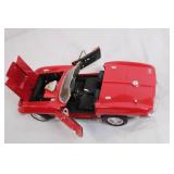 1:18 Scale 1967 Chevrolet Corvette Diecast Model Car Red 1:18 Scale 1967 Chevrolet Corvette Diecast Model Car Red