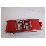Diecast 1957 Chevrolet Bel Air Convertible Model Car Red Diecast 1957 Chevrolet Bel Air Convertible Model Car Red