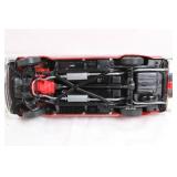 Diecast 1957 Chevrolet Bel Air Convertible Model Car Red Diecast 1957 Chevrolet Bel Air Convertible Model Car Red
