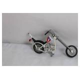 Lot of 2 Diecast Chopper Motorcycle Model Replicas Lot of 2 Diecast Chopper Motorcycle Model Replicas