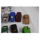 Collection of Die-Cast Model Cars, Trucks, and Motorcycles with Extra Wheels Collection of Die-Cast Model Cars, Trucks, and Motorcycles with Extra Wheels