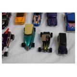 Collection of  Die-Cast Toy Cars and Hot Rods Collection of  Die-Cast Toy Cars and Hot Rods