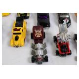 Collection of  Die-Cast Toy Cars and Hot Rods Collection of  Die-Cast Toy Cars and Hot Rods