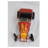Die-Cast 1932 Ford Hot Rod Model Car with Flame Decals Die-Cast 1932 Ford Hot Rod Model Car with Flame Decals