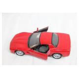 Maisto 1:24 Scale Red Corvette Diecast Model Car Maisto 1:24 Scale Red Corvette Diecast Model Car