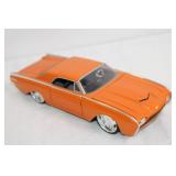 Jada Toys 1963 Thunderbird Diecast Car Model Orange Jada Toys 1963 Thunderbird Diecast Car Model Orange