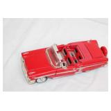 Red Diecast Convertible Classic Car Model with Opening Doors Red Diecast Convertible Classic Car Model with Opening Doors