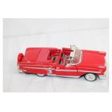 Red Diecast Convertible Classic Car Model with Opening Doors Red Diecast Convertible Classic Car Model with Opening Doors