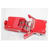Red Diecast Convertible Classic Car Model with Opening Doors Red Diecast Convertible Classic Car Model with Opening Doors