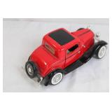 1932 Model Red and Black Diecast Car Collectible 1932 Model Red and Black Diecast Car Collectible