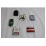 Collection of 6 Vintage Cigarette Lighters Camel and Winston Brands Collection of 6 Vintage Cigarette Lighters Camel and Winston Brands
