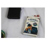 Collection of 6 Vintage Cigarette Lighters Camel and Winston Brands Collection of 6 Vintage Cigarette Lighters Camel and Winston Brands
