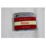 Collection of 6 Vintage Cigarette Lighters Camel and Winston Brands Collection of 6 Vintage Cigarette Lighters Camel and Winston Brands