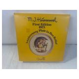 1975 M.J. Hummel Goebel First Edition Anniversary Plate with Box 1975 M.J. Hummel Goebel First Edition Anniversary Plate with Box