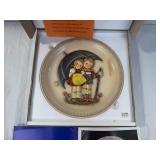 1975 M.J. Hummel Goebel First Edition Anniversary Plate with Box 1975 M.J. Hummel Goebel First Edition Anniversary Plate with Box