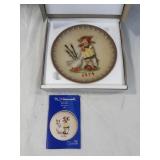 1974 Goebel M.J. Hummel 4th Annual Plate with Original Box 1974 Goebel M.J. Hummel 4th Annual Plate with Original Box