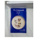 1974 Goebel M.J. Hummel 4th Annual Plate with Original Box 1974 Goebel M.J. Hummel 4th Annual Plate with Original Box