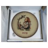 1978 Goebel M.J. Hummel 8th Annual Collector Plate with Original Box 1978 Goebel M.J. Hummel 8th Annual Collector Plate with Original Box