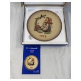 1978 Goebel M.J. Hummel Annual Porcelain Plate with Box and Insert 1978 Goebel M.J. Hummel Annual Porcelain Plate with Box and Insert