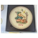 1979 Goebel M.J. Hummel Annual Plate in Original Box 1979 Goebel M.J. Hummel Annual Plate in Original Box