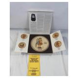 Goebel M.J. Hummel Annual Plate 1980 Hum 273 with Box and COA Goebel M.J. Hummel Annual Plate 1980 Hum 273 with Box and COA