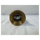 Vintage Brass Hand-Crank Coffee Grinder Mill Vintage Brass Hand-Crank Coffee Grinder Mill