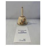 Goebel M.J. Hummel First Annual Bell 1978 with Original Box Goebel M.J. Hummel First Annual Bell 1978 with Original Box