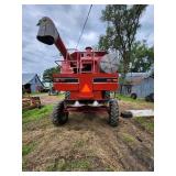 1987 1660 Case IH Combine - 2 Wheel Drive w/Corn & Grain Heads