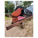 1987 1660 Case IH Combine - 2 Wheel Drive w/Corn & Grain Heads