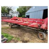 1987 1660 Case IH Combine - 2 Wheel Drive w/Corn & Grain Heads