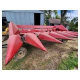 1987 1660 Case IH Combine - 2 Wheel Drive w/Corn & Grain Heads