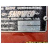Snowco Model 8006 Portable Grain Auger with Transport Wheels