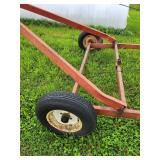 Snowco Model 8006 Portable Grain Auger with Transport Wheels