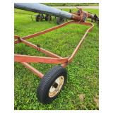 Snowco Model 8006 Portable Grain Auger with Transport Wheels