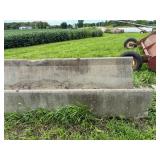Concrete Livestock Feed Trough - 2 sections