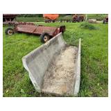 Concrete Livestock Feed Trough - 2 sections