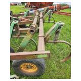 JD 9 shank Chisel Plow with 4 shank extensions