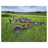 JD 9 shank Chisel Plow with 4 shank extensions