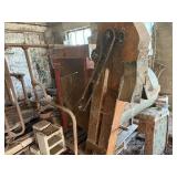Grain fanning mill with bagger attachment