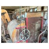 Grain fanning mill with bagger attachment