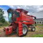 1987 1660 Case IH Combine - 2 Wheel Drive w/Corn & Grain Heads