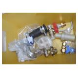 Box of Miscellaneous plumbing items