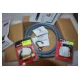 Natural Gas HOse kit and quick connect brass fitings