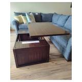 Adjustable Wood Coffee Table