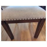 Dining Room Table, Leaf + Eight Chairs