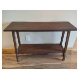Wood Sofa Table w/Candle Accessory