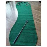 Indoor Putting Green + Putter