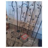 Assorted Shepherd Hooks, Trellis +